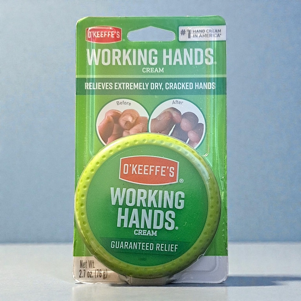 O’Keeffe’s Working Hands Cream 2.7 oz NEW Sealed Dry Cracked Hand moisturizer